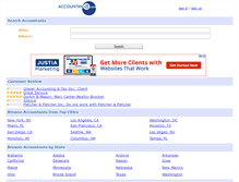 Tablet Screenshot of accounting8.com